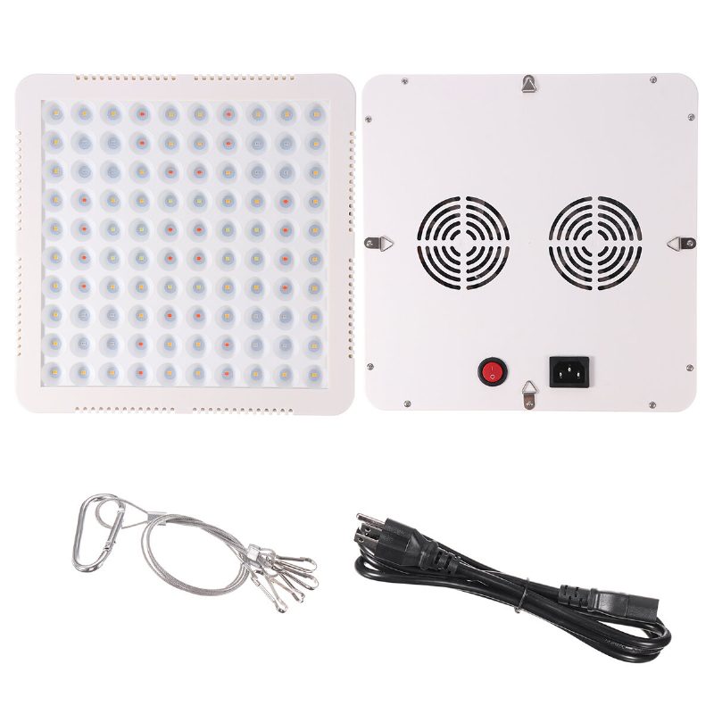 300 W 100 Led Grow Light Celospektrálne Panelové Lampy Na Osvetlenie Kvetov V Interiéri