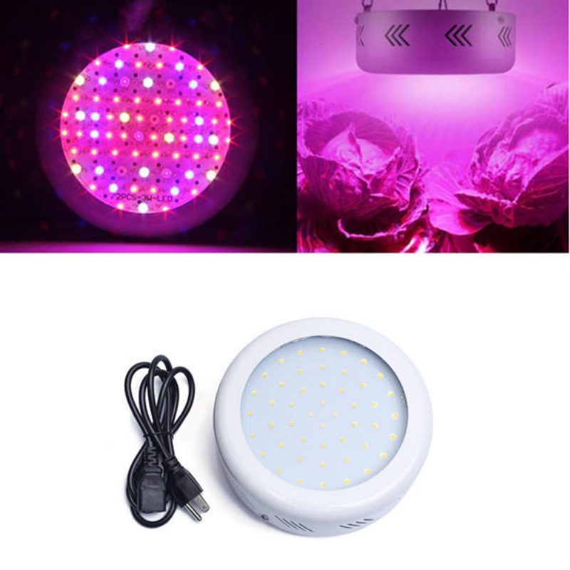 40w Full Spectrum Ufo 50 Led Svetlo Rastlín Vnútorná Hydroponická Pestovateľská Lampa Pre Rastlinný Kvet Ac85-265v