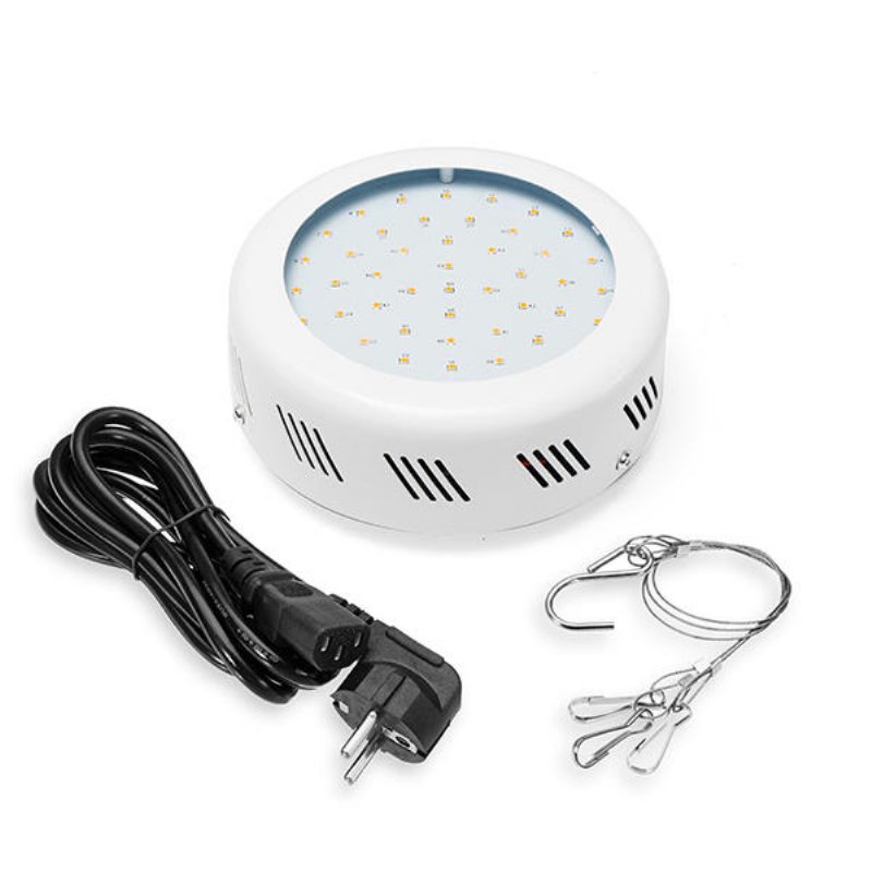 40w Full Spectrum Ufo 50 Led Svetlo Rastlín Vnútorná Hydroponická Pestovateľská Lampa Pre Rastlinný Kvet Ac85-265v