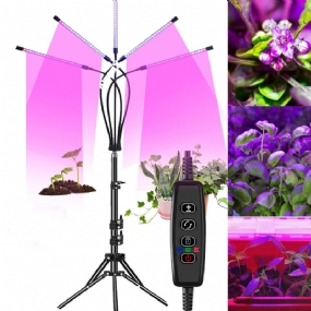 5 Hesds Led Grow Light Svietidlá Na Pestovanie Rastlín So Statívom Pre Izbové Rastliny