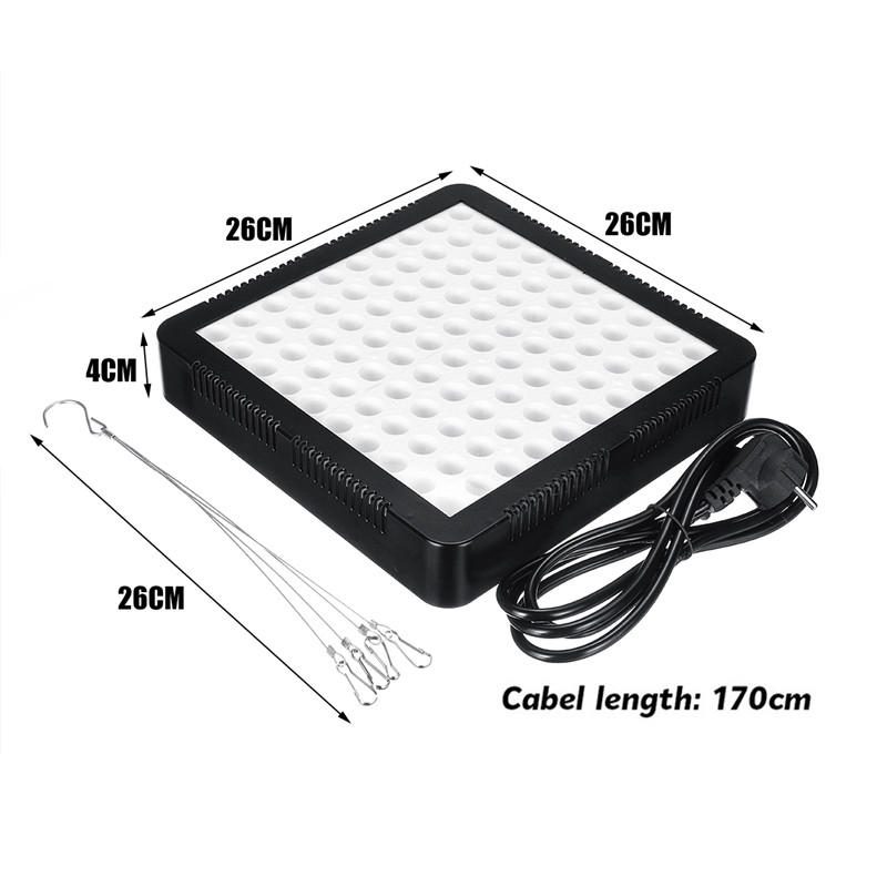 90w Led Grow Light Hydroponické Plnospektrálne Kvitnutie Kvetov V Interiéri 85-265v