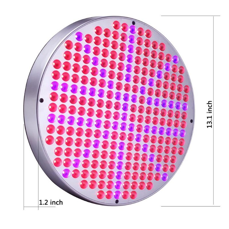 Ac85-265v 35w Ufo 250led Pestovateľské Svetlo Plnospektrálne Svietidlo Pre Izbové Rastliny Výsev Kvetov Hydroponický Skleník