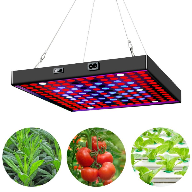 Ac85v~265v 81led/169led Plnospektrálne Svetlo Na Pestovanie Rastlín So Závesnou Súpravou Pre Skleníkové Farmy