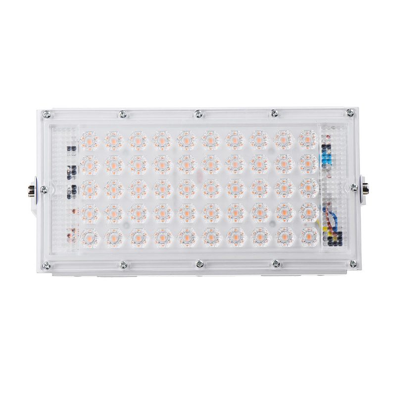 Celospektrálne 50 Led Grow Svetelné Záplavové Osvetlenie Pre Rastliny