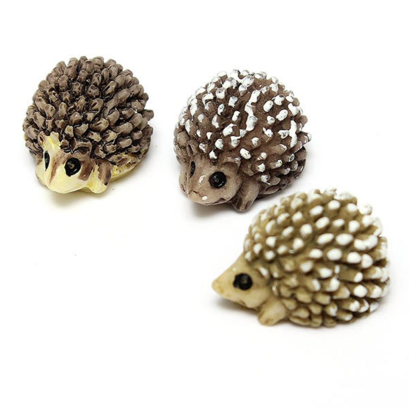 Diy Landscape Mini Hedgehog Príslušenstvo Črepníkové Rastliny Záhradná Výzdoba