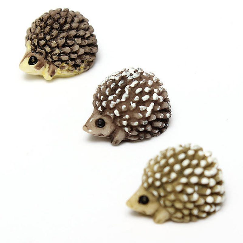 Diy Landscape Mini Hedgehog Príslušenstvo Črepníkové Rastliny Záhradná Výzdoba