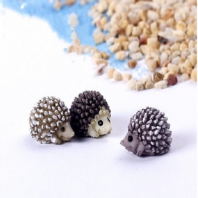 Diy Landscape Mini Hedgehog Príslušenstvo Črepníkové Rastliny Záhradná Výzdoba