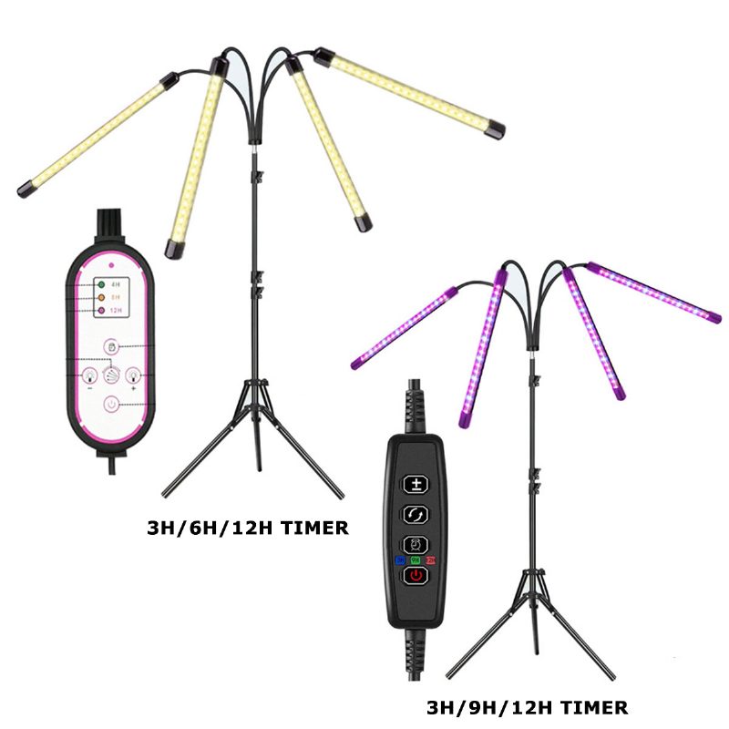 Led Lampa Na Pestovanie Rastlín So Statívom Svetlá Na So Pre Izbové Rastliny