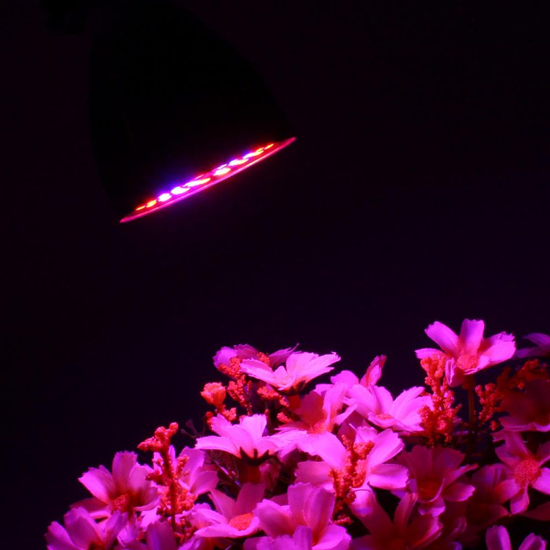 Led Žiarovka Grow Light E27 2835 Smd Full Spectrum Plant Hydroponic Aquarium Ac85-265v
