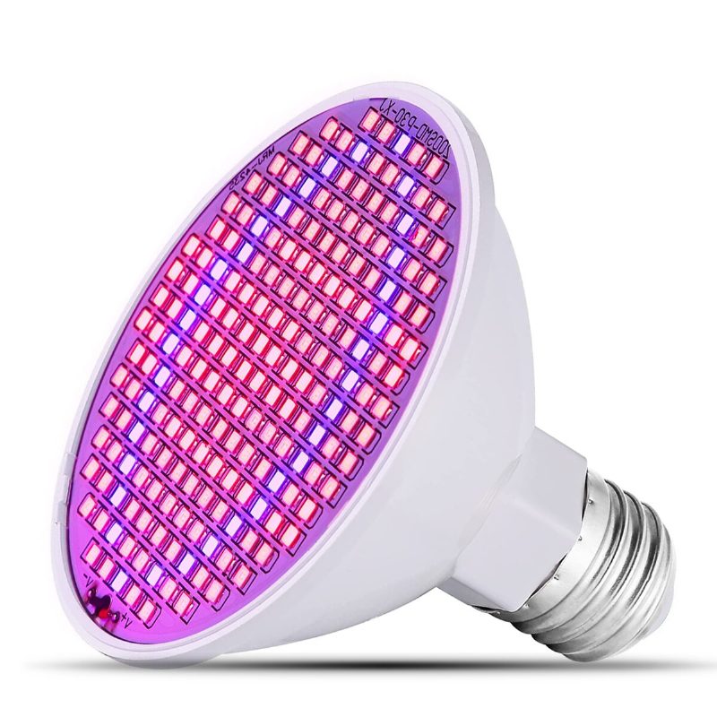 Led Žiarovka Na Pestovanie Rastlín 20w Svetlo Na Rastliny S 200 Led Diódami E27 Základné Žiarovky Na V Interiéri Zelenina Skleníkové A Hydroponické