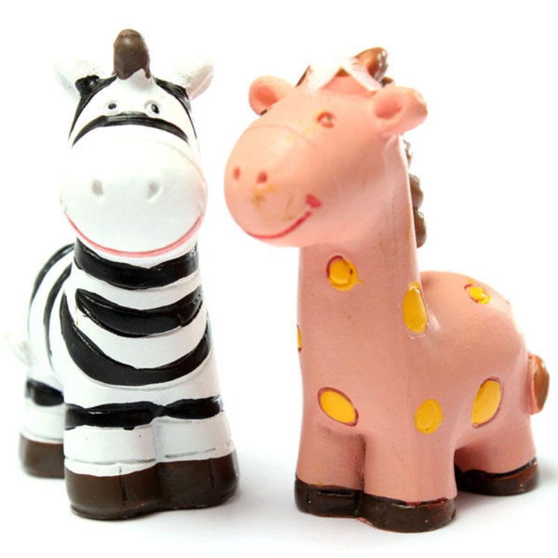 Mini Cute Zebra Micro Krajina Dekorácie Záhradná Diy Dekor