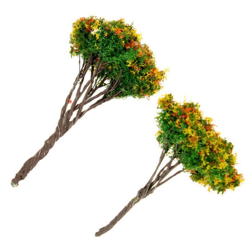 Mini Živicové Stromy Mikrokrajina Dekor Záhradná Diy Dekorácia
