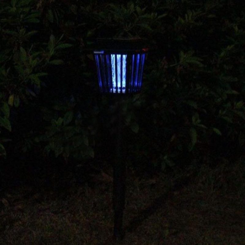 Slnečná Lampa S Led Lampou Proti Komárom Zapper