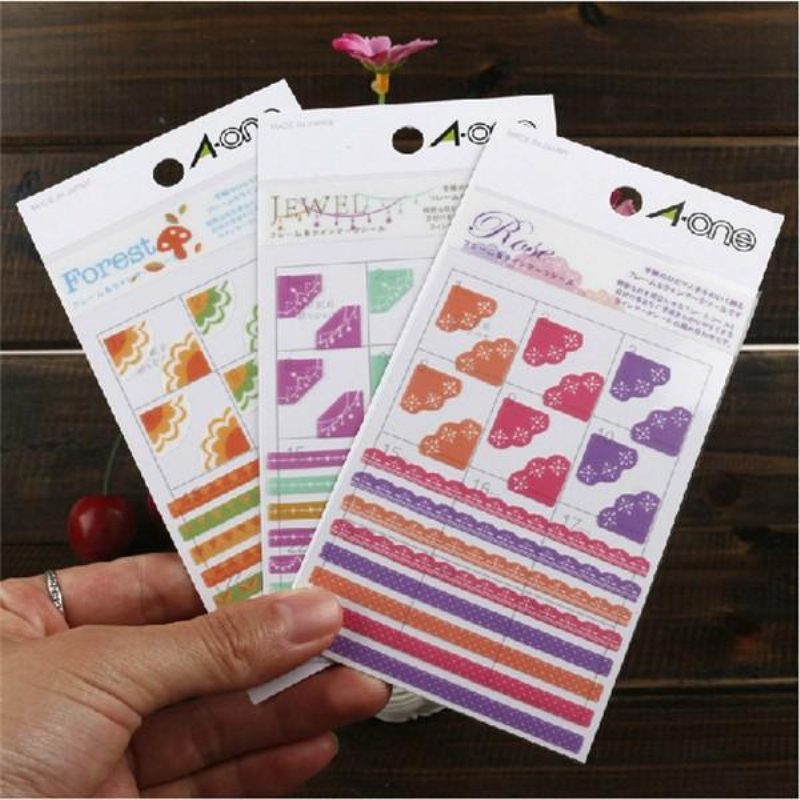 3 Ks Korea Simple Life Painting Diary Stickers Book Album Decoration