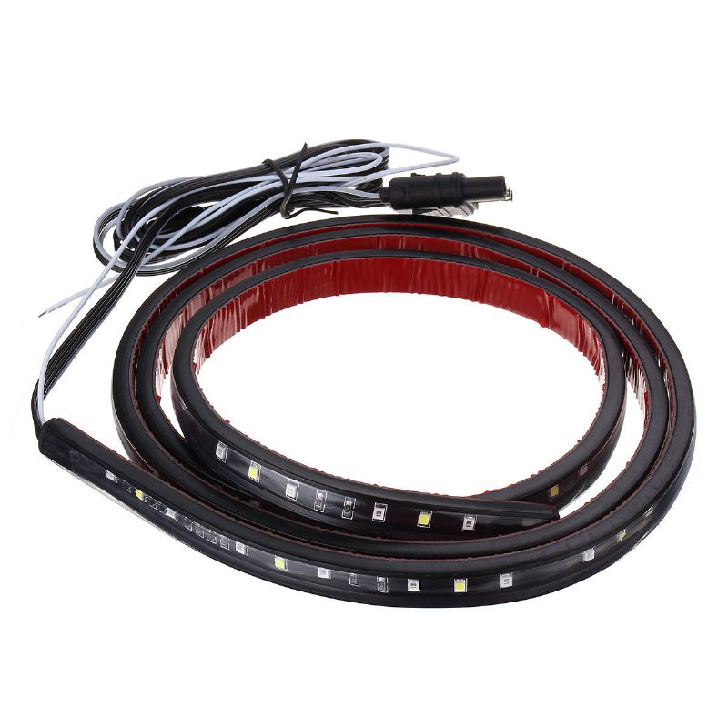 12v 60-palcové Auto Flexibilný Led Pásik Smerové Svetlo Spätné Brzdové Svetlá Zadné Dvere Bar Pickup Príves