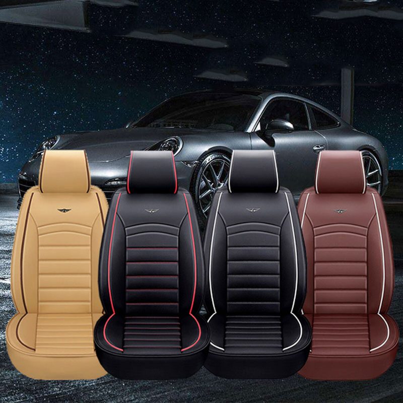 Luxusná Pu Koža Full Surround Poťah Na Autosedačku Vankúš Pet Pad Mat Protector Suv