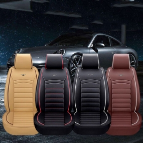 Luxusná Pu Koža Full Surround Poťah Na Autosedačku Vankúš Pet Pad Mat Protector Suv