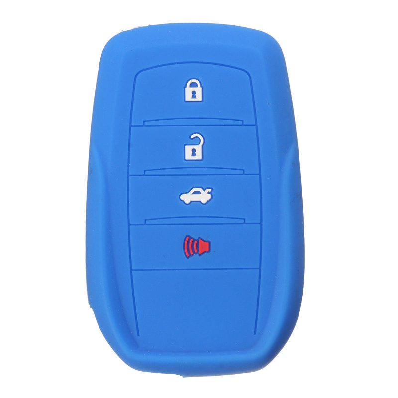 Silikónový Kryt Highlander Crown Smart Remote Key Case Bk Fit Pre Toyota Fortuner Rav4