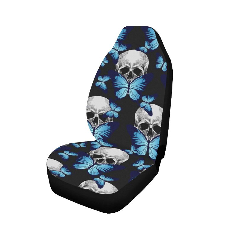 Univerzálny Predný Poťah Na Sedadlo Auta / Dodávky Butterfly Octopus Skull Protector Vankúš