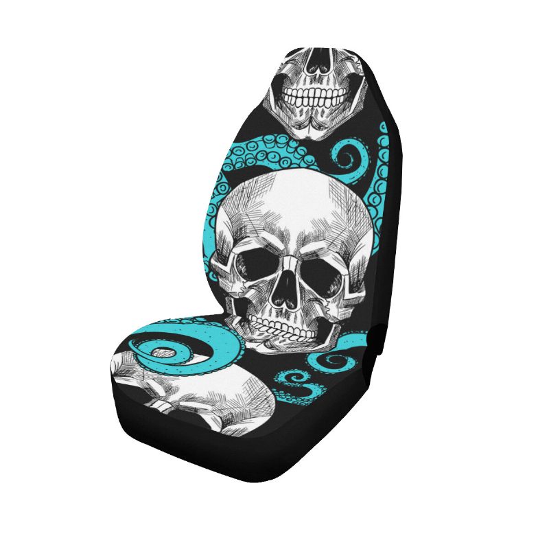 Univerzálny Predný Poťah Na Sedadlo Auta / Dodávky Butterfly Octopus Skull Protector Vankúš