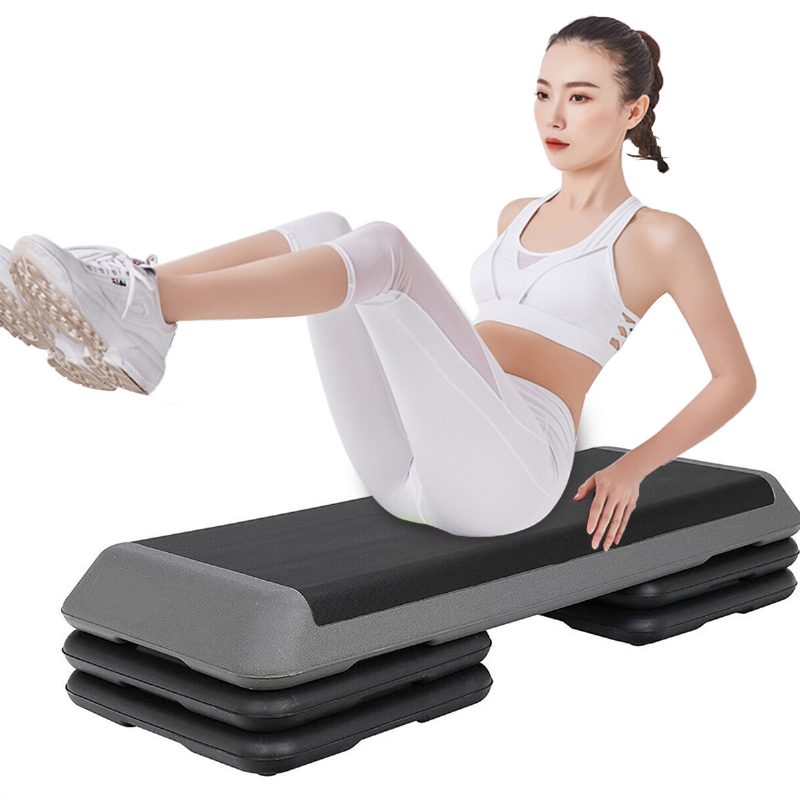 4 Stúpačky 110 cm Aeróbne Cvičenie Step Stepper Kardio Fitness Lavica