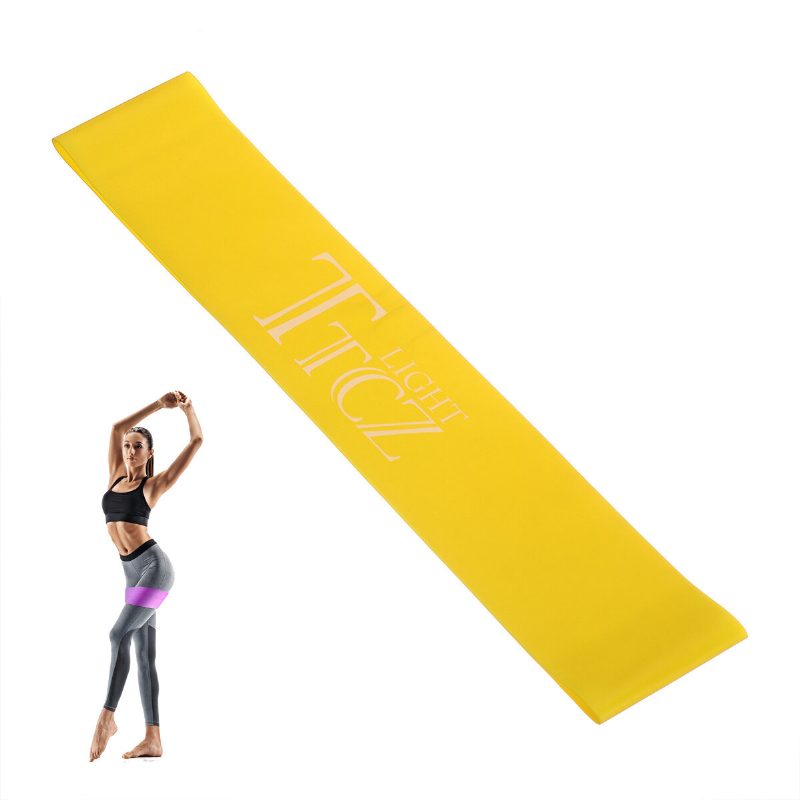 500 X 50 X 0.45 mm 12 Lb Gumy Na Cvičenie Prírodné Latexové Na Pilates Flexbands Home Fitness