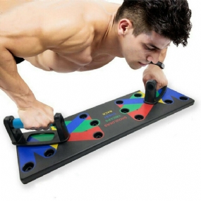 9 V 1 Doska S Push-up Fitness Cvičenie Silový Tréning Svalov Push Up Stand Domáce Cvičebné Nástroje