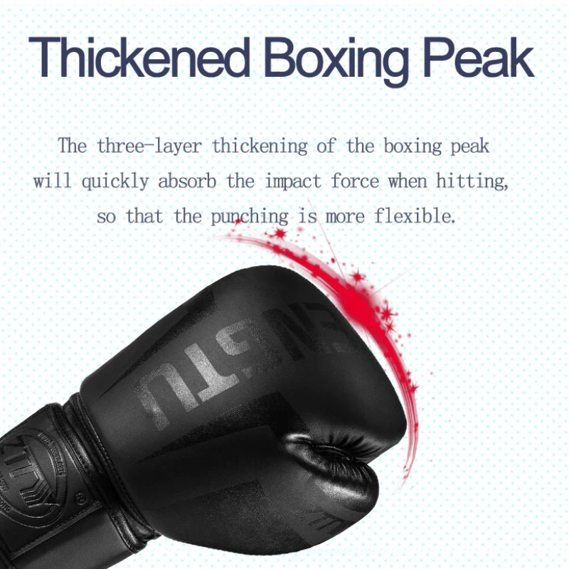 Boxerské Rukavice Pu Tréningové Vybavenie