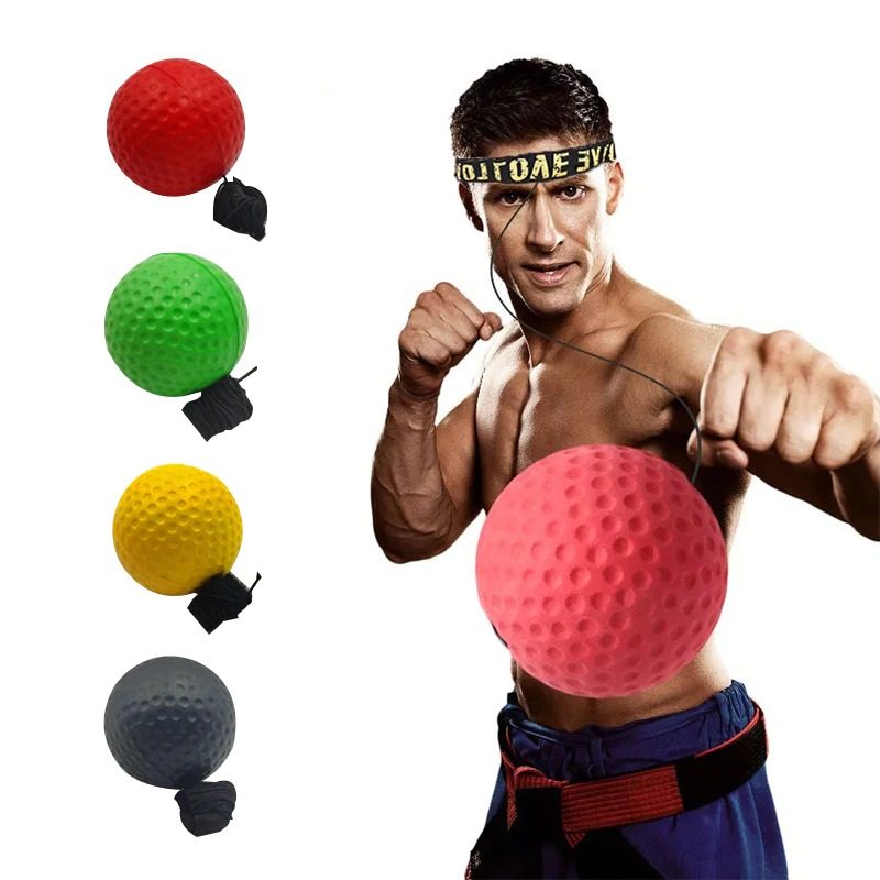 Boxerské Vybavenie Speed Ball Head-mounted Training Hand Eye Reaction