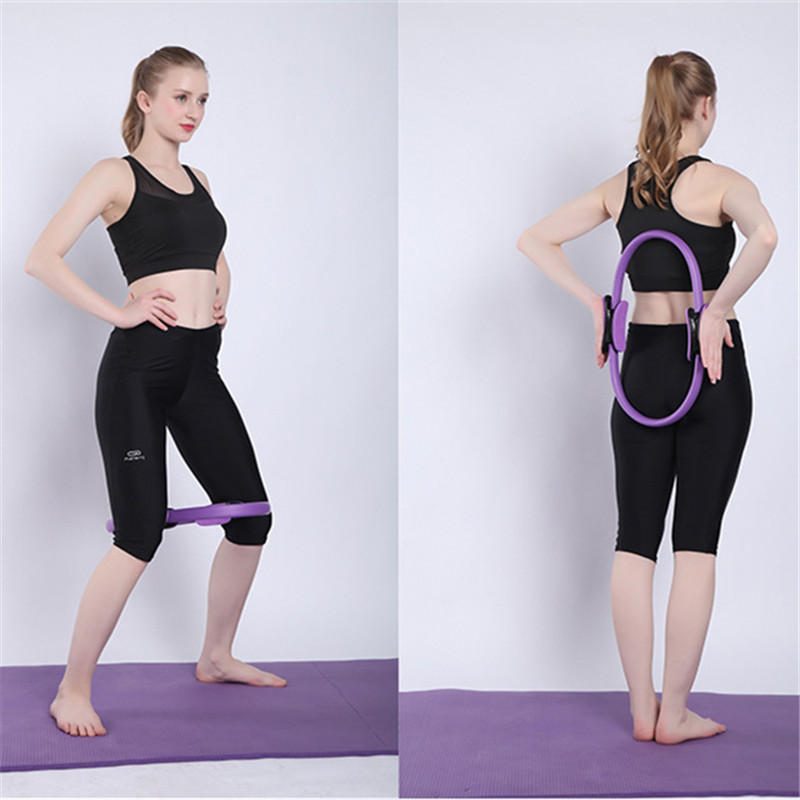 Kaload Dual Grip Yoga Pilates Ring Nohy Paže Pás Chudnutie Body Building Magic Circle Fitness Cvičenie Jóga Nástroje