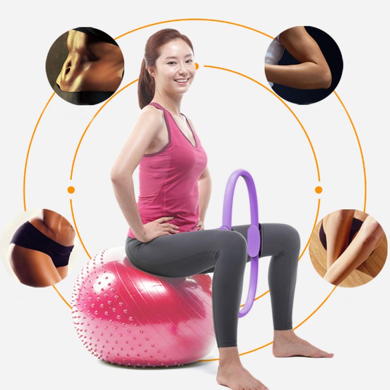 Kaload Dual Pilates Ring Telo Krása Šport Fitness Jóga Kruh Cvičebné Nástroje