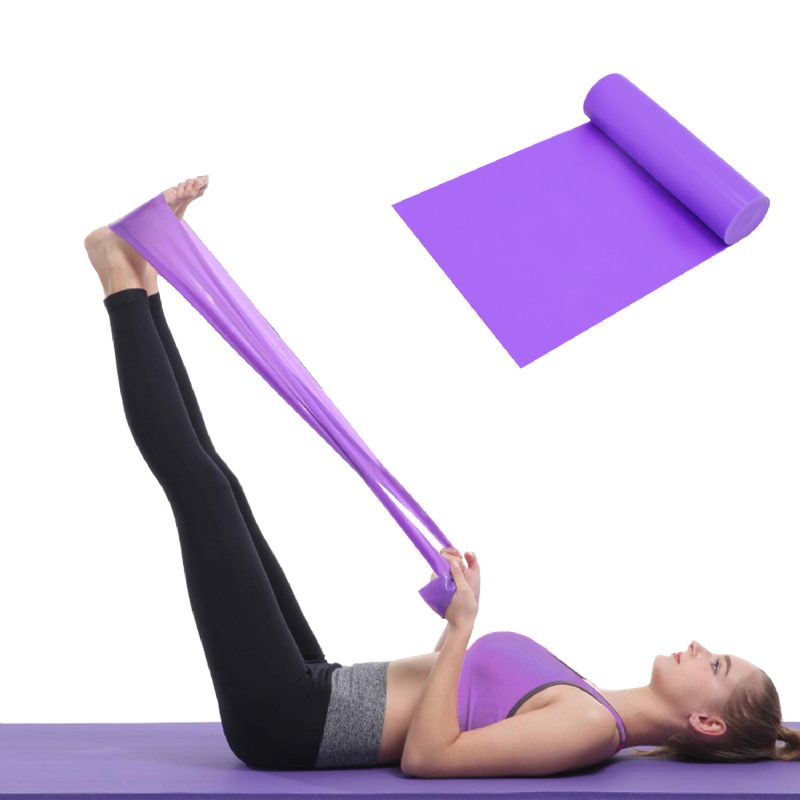 Posilňovacie Gumy Na Jogu 8-24 Lb Tréningové Lano Strečing Pilates Expander Domáca Posilňovňa Fitness