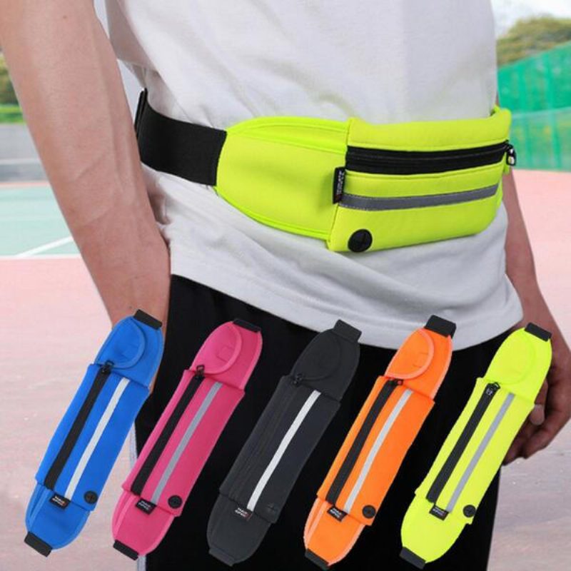 Running Sport Anti Theft Waist Bag Unisex Ľahké Puzdro Na Telefón Multifunkčný Pás