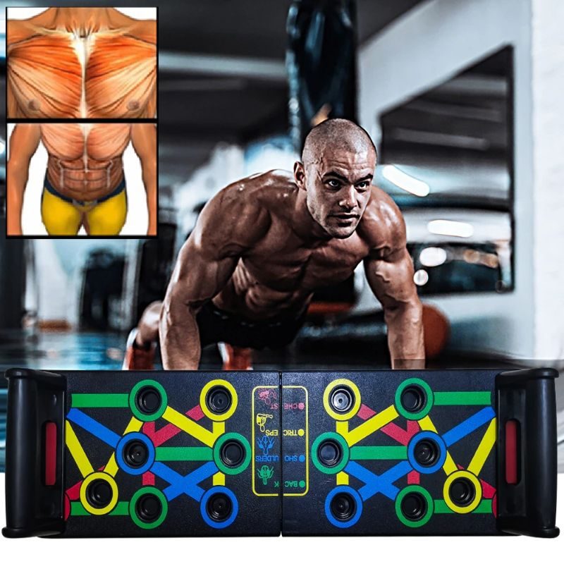 Vybavenie Do Posilňovne Na Cvičenie Push Up Rack Board