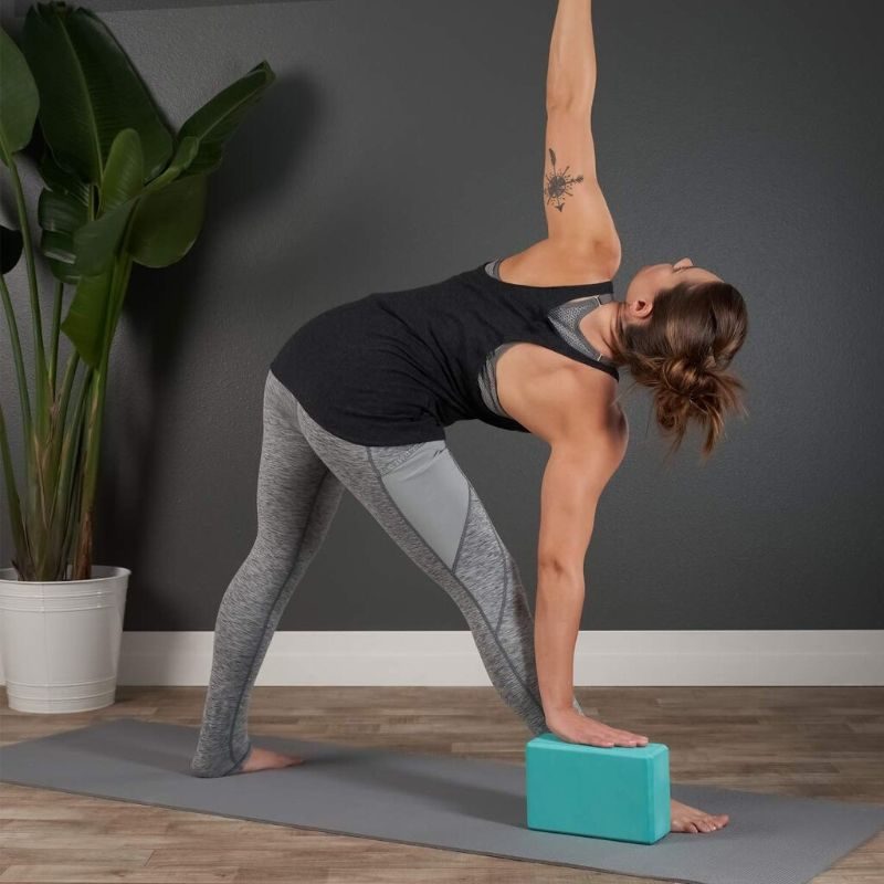 Yoga Block Gym Fitness Eva Farebná Penová Tehla Na Crossfitové Cvičenie