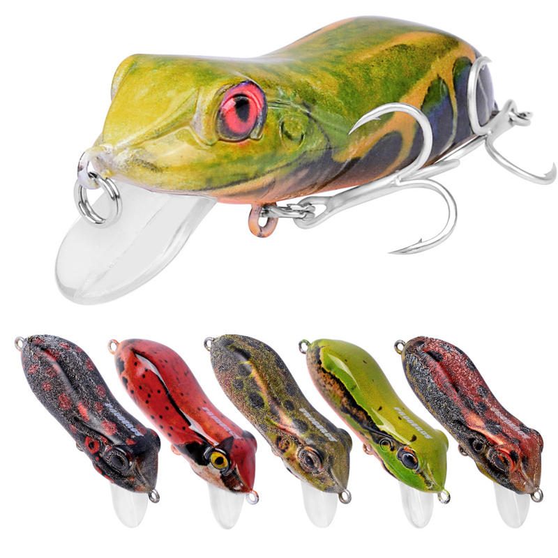 1ks 4cm 9.5g Ceruzka Popper Rybárska Návnada Crankbait Woblery Plastová Žaba Umelá