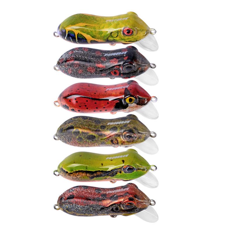 1ks 4cm 9.5g Ceruzka Popper Rybárska Návnada Crankbait Woblery Plastová Žaba Umelá