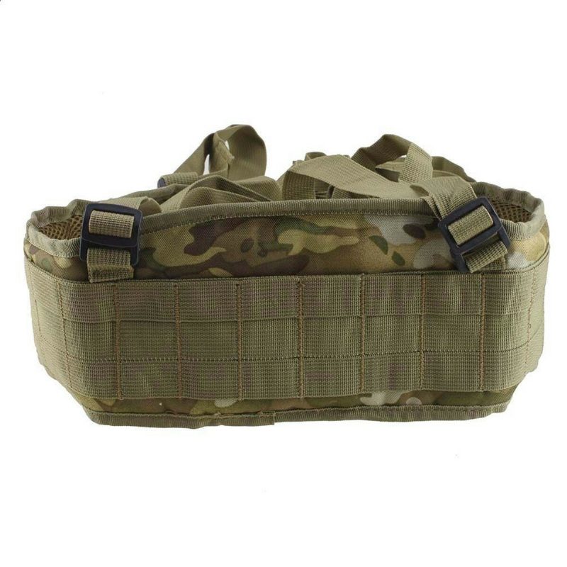 600d Oxford Cloth Tactical Duty Belt Mäkký Polstrovaný Opasok S Podväzkovým Popruhom Kempovanie Lov Rybolov