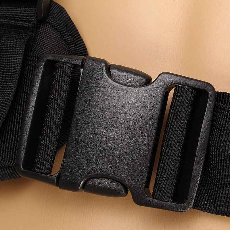 600d Oxford Cloth Tactical Duty Belt Mäkký Polstrovaný Opasok S Podväzkovým Popruhom Kempovanie Lov Rybolov