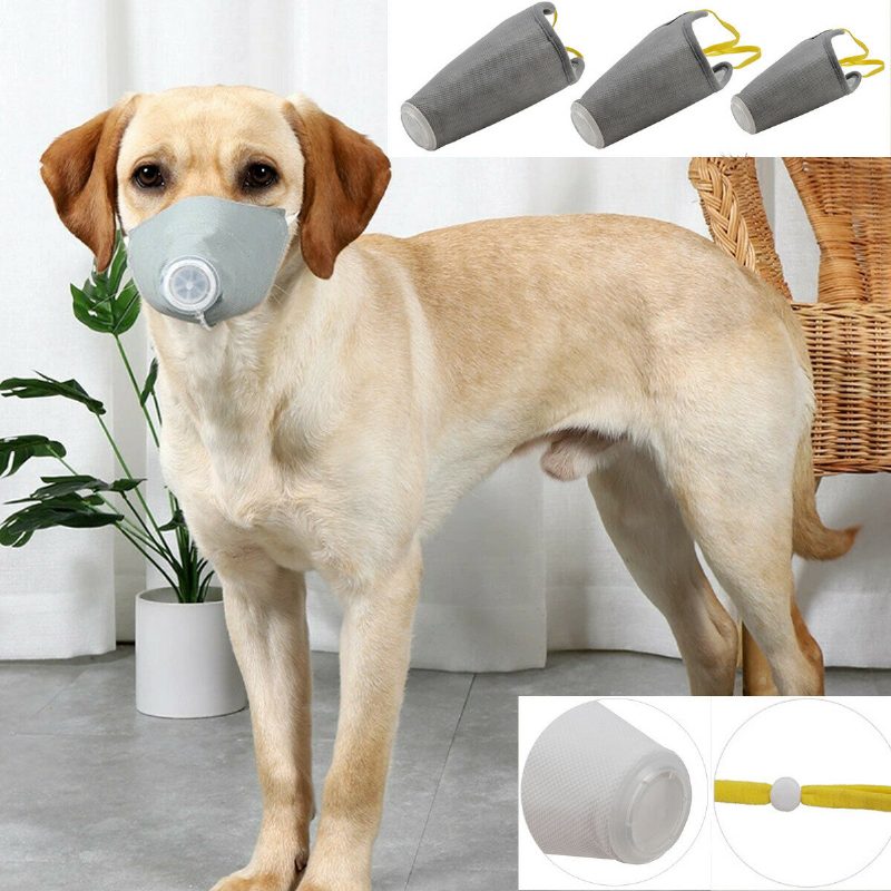 Doton Epidemic Supplies Dog Dustproof Haze Mask Epidemická Maska Ochranný Kryt Na Psie Ústa Pre Psov S/m/l