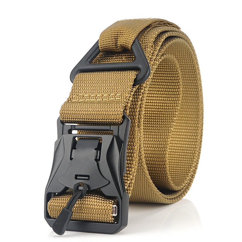 Enniu Ds3 125cm Zinková Zliatina Heavy Duty Tactical Belt Outdoor Nylonové Pásy Na Voľný Čas