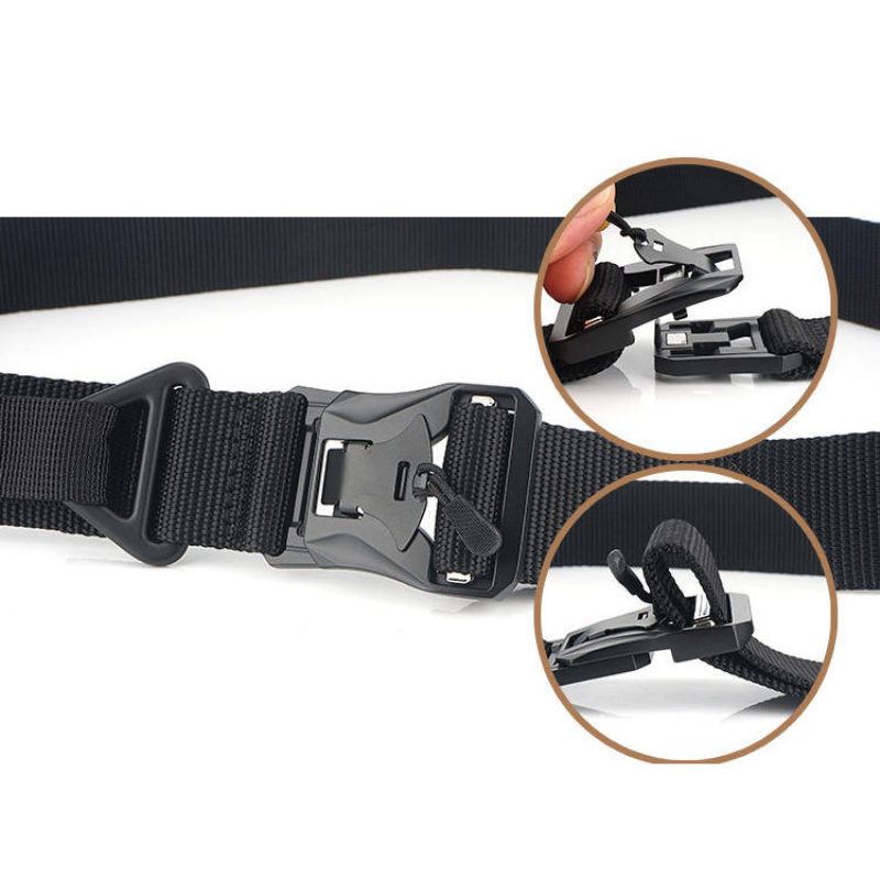 Enniu Ds3 125cm Zinková Zliatina Heavy Duty Tactical Belt Outdoor Nylonové Pásy Na Voľný Čas