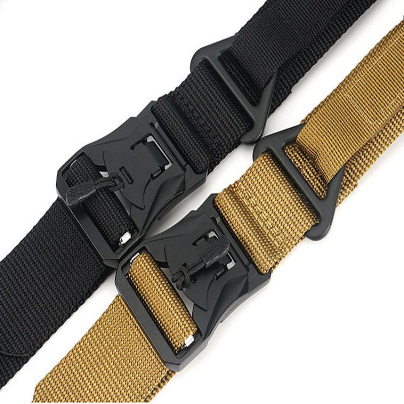 Enniu Ds3 125cm Zinková Zliatina Heavy Duty Tactical Belt Outdoor Nylonové Pásy Na Voľný Čas