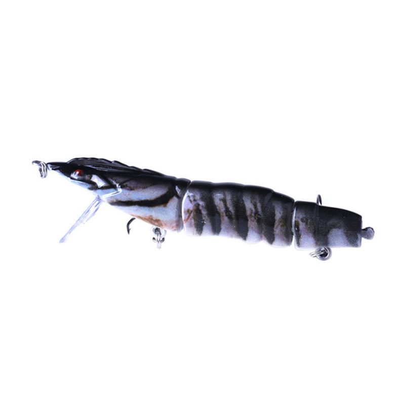 Jm013a 1ks 11cm/16.7g 3-dielna Návnada Na Krevety Rybárska Minnow Lure Umelá Tvrdá