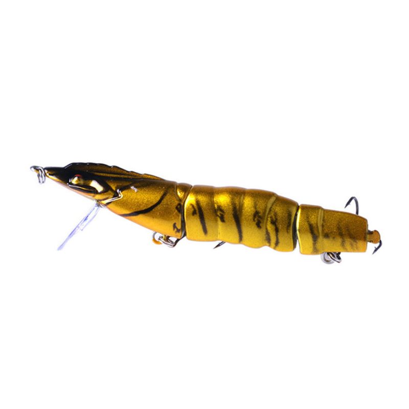 Jm013a 1ks 11cm/16.7g 3-dielna Návnada Na Krevety Rybárska Minnow Lure Umelá Tvrdá