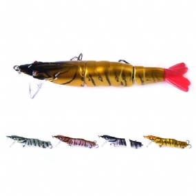 Jm013a 1ks 11cm/16.7g 3-dielna Návnada Na Krevety Rybárska Minnow Lure Umelá Tvrdá