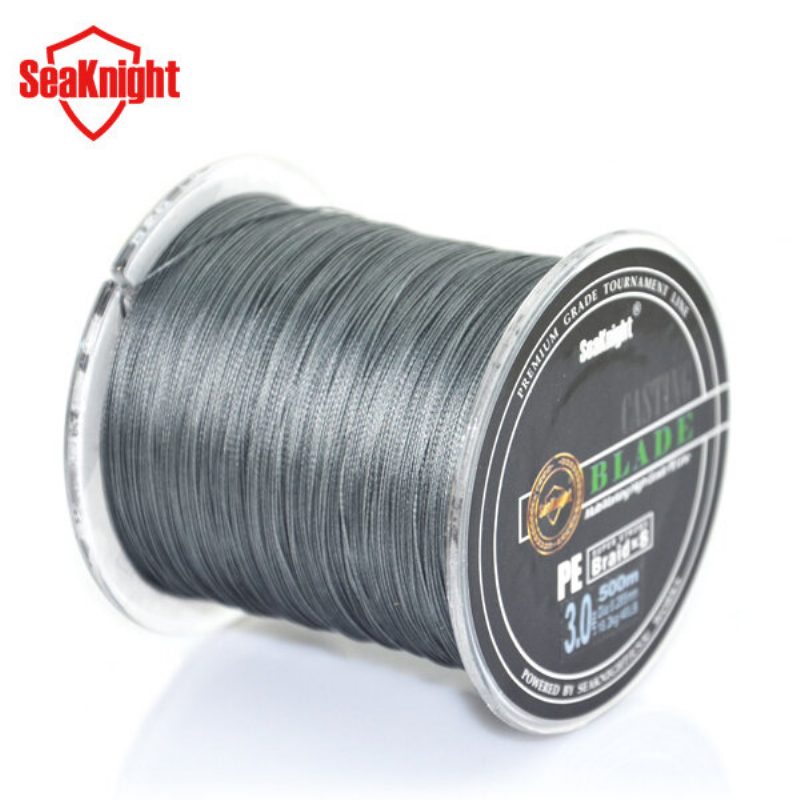 Seaknight Brand 500m Super Strong 8 Weaves 8 Strand Pe Pletená Rybárska Šnúra