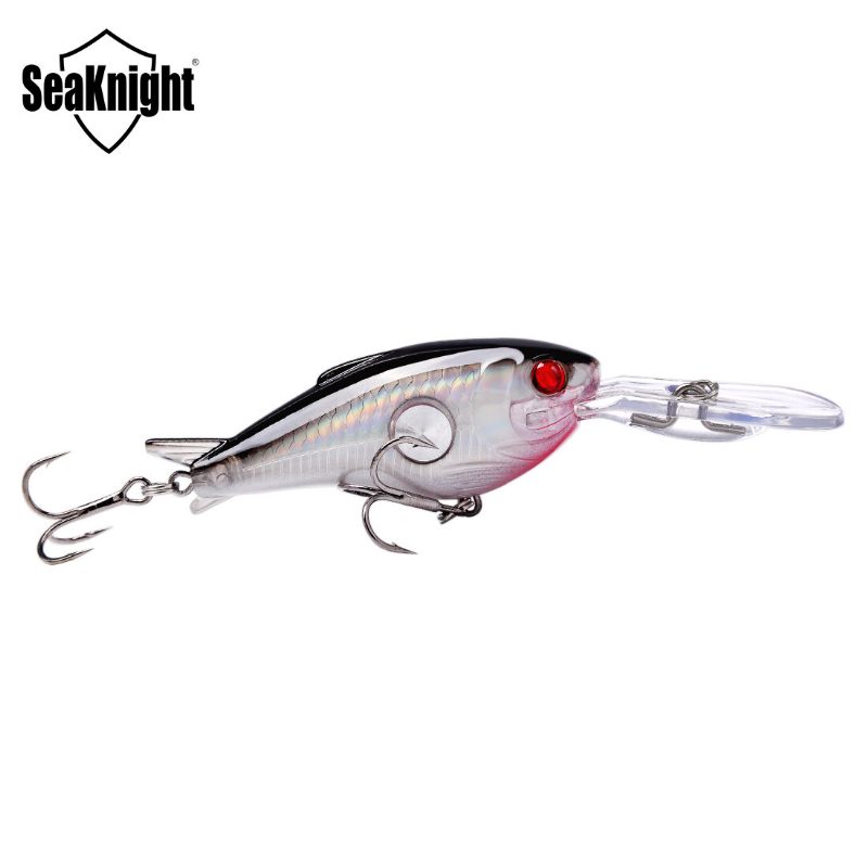 Seaknight Sk003 1ks Rybárske Návnady Plávajúce 1.8m-3.9m 55mm 10g Kľuka Umelá Tvrdá Rybárska Návnada