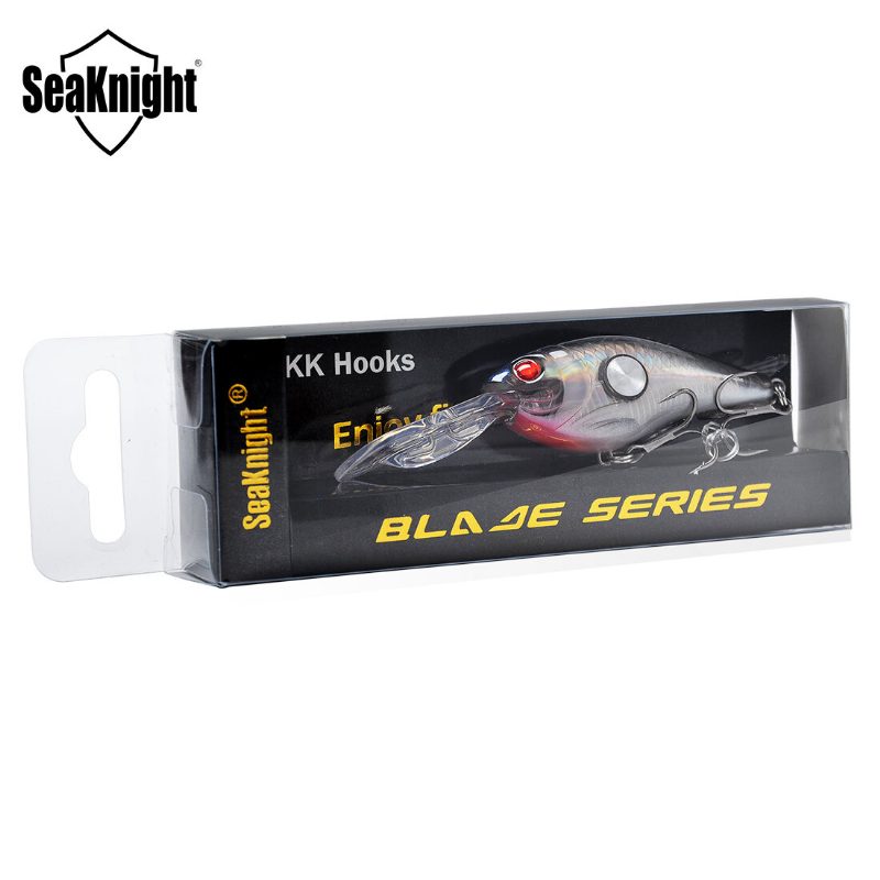 Seaknight Sk003 1ks Rybárske Návnady Plávajúce 1.8m-3.9m 55mm 10g Kľuka Umelá Tvrdá Rybárska Návnada