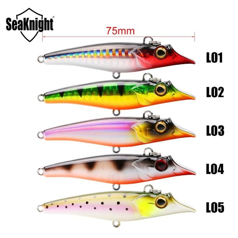 Seaknight Sk015 1ks 19g 75mm Ceruzka S Potápavou Rybárskou Návnadou 3d Simulácia Očí Skin Hard Fish Návnady